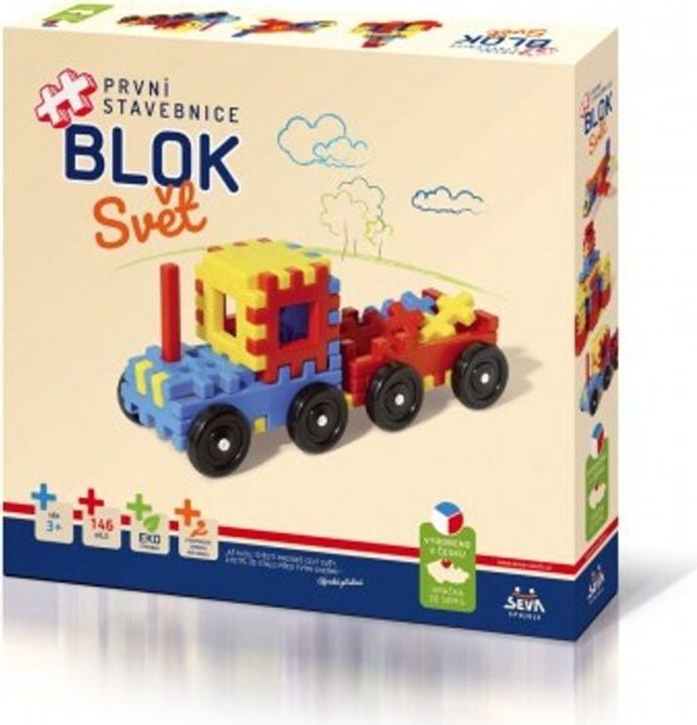 První stavebnice – BLOK Svět Obrázek produktu 