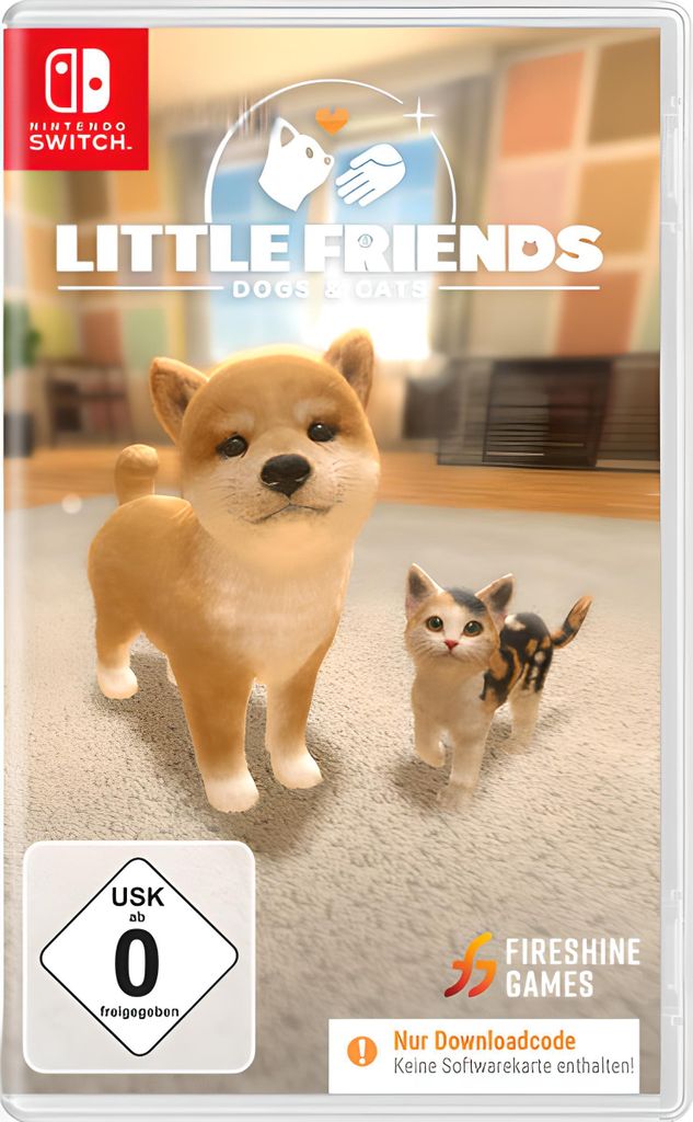 Little Friends: Dogs & Cats (Code IN Box) (Nintendo Switch) Produktbild 