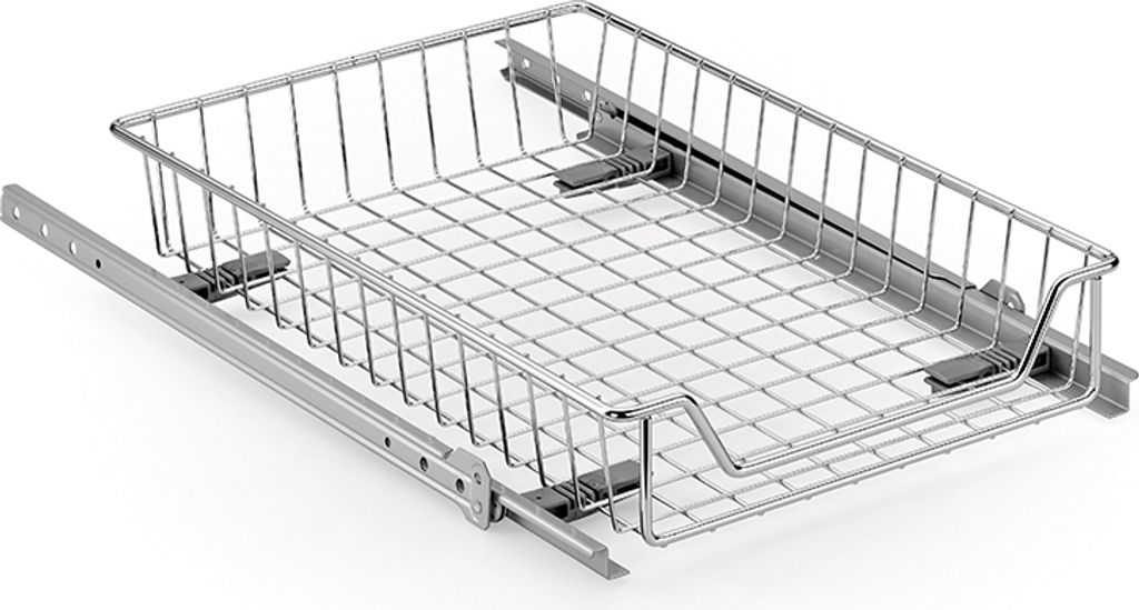 Naber Innenauszug 2, für 600er Schrank, chrom