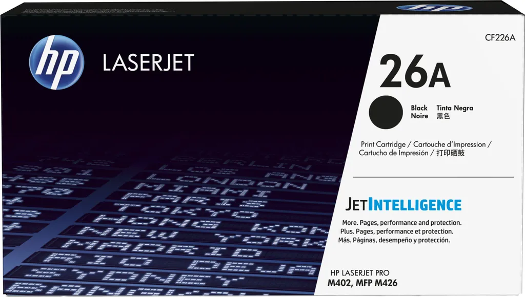 Toner Originale HP 26A Nero CF226A - LaserJet Pro M402 M426 3.1k