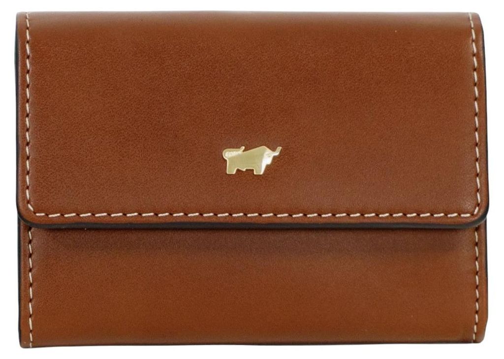 Minigeldbörse ALICE Geldbörse S braun Damen - Leder Produktbild 