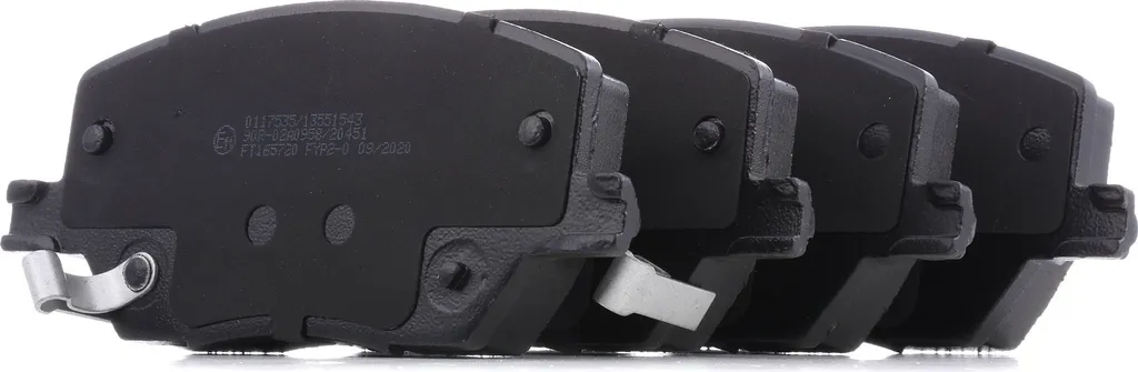 Plaquettes de frein avant pour conduite urbaine Fiat 500X et Jeep