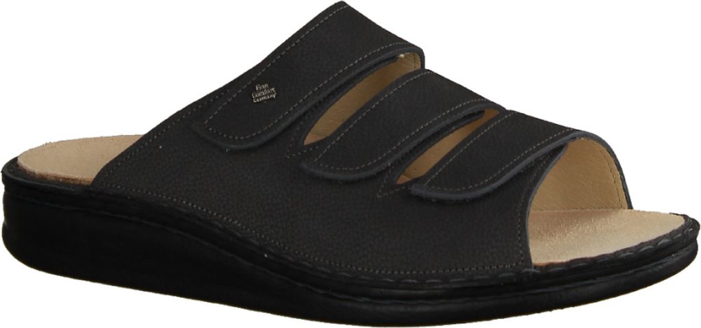 Finn Comfort Korfu, Grau, Herren-Pantolette, Herrenschuhe, Produktbild 