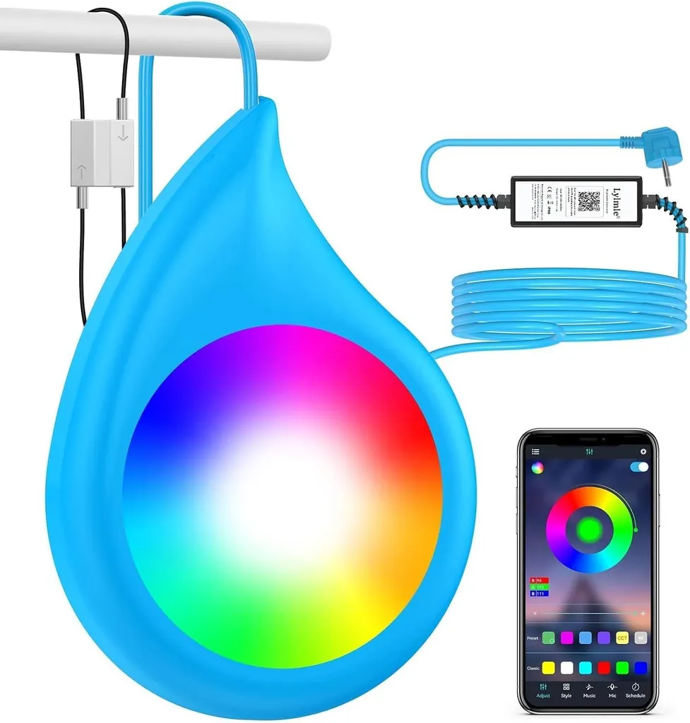 Remplacez votre Éclairage Piscine par cette Lampe LED IP68 Smart 10W 12V