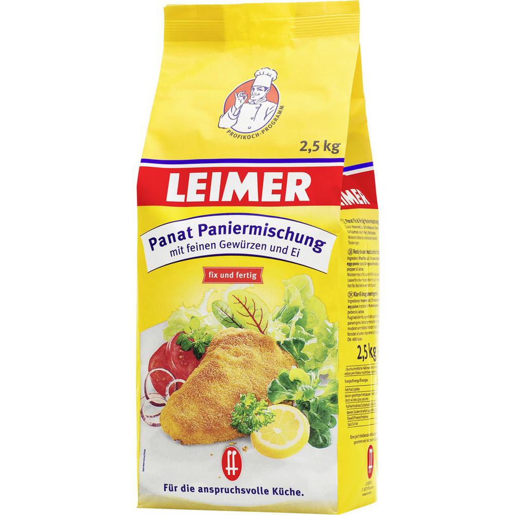 Leimer Panat Paniermischung mit feinen Gewürzen und Ei Produktbild 