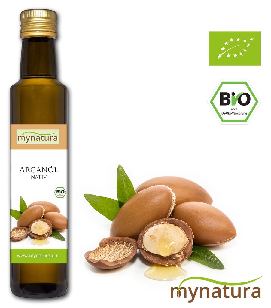 Mynatura  Arganöl in höchster Qualität – 250ml - 1 Flasche Produktbild 