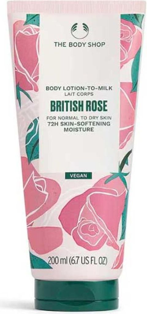 The body shop BRITISH ROSE Körperlotion 200 ml