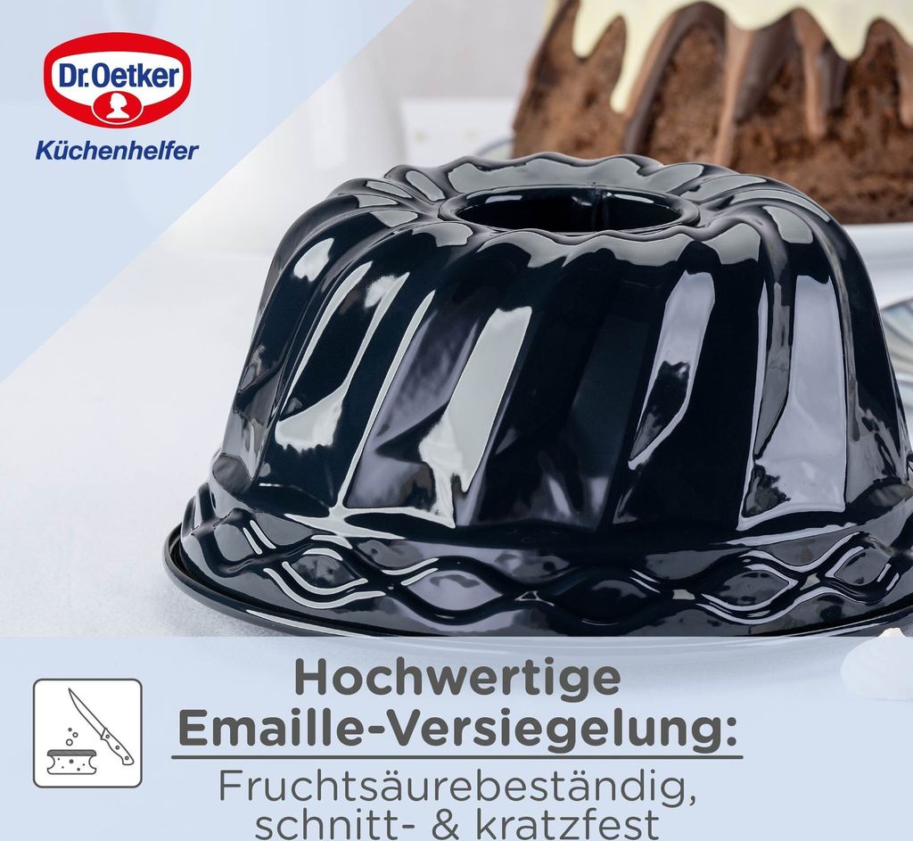 Dr. Oetker Gugelhupfform Back-Liebe Ø22cm emailliert Produktbild 6