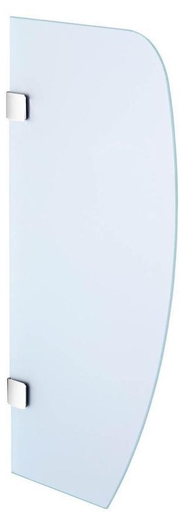 Sapho Urinal-Trennwand, 80x40 cm, Milchglas Produktbild 