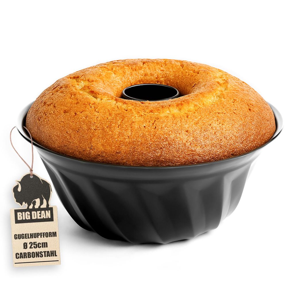 BigDean Gugelhupfform Ø 25 cm antihaftbeschichtet Gugelhupf Produktbild 