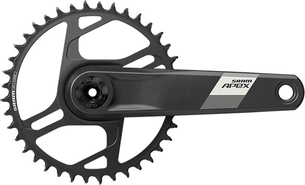Pédalier Monoplateau Sram Apex 1 D1 42 Dents pour Vélo Route et Gravel