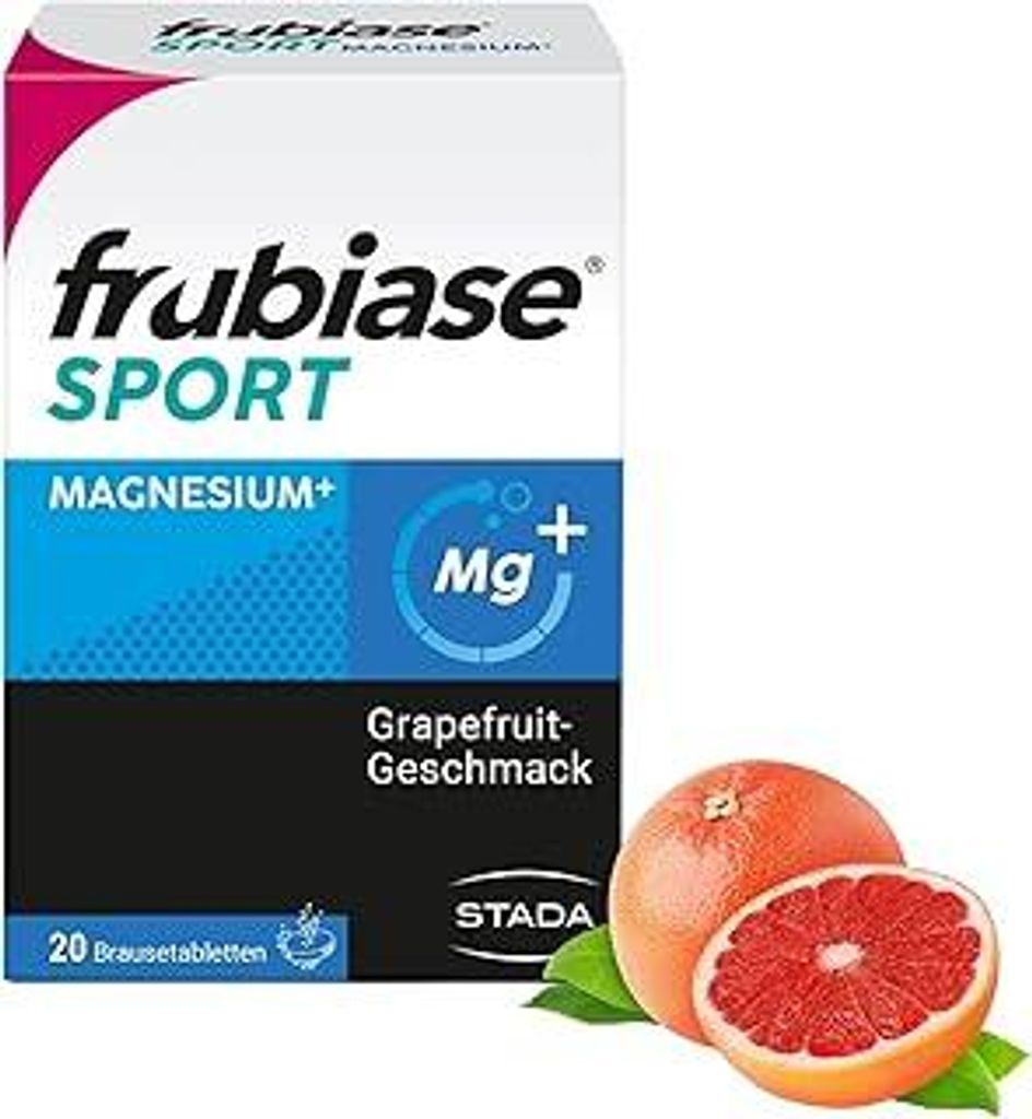 frubiase SPORT MAGNESIUM PLUS - Sportgetränk mit hochdosiertem Magnesium, Elektrolyte, Vitamine - Unterstützt den Energiestoffwechsel, die Muskel...