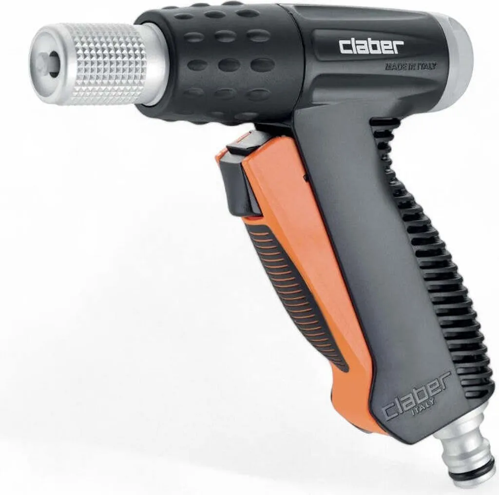 Pistolet d'arrosage pour jardin et nettoyage avec jet réglable métal