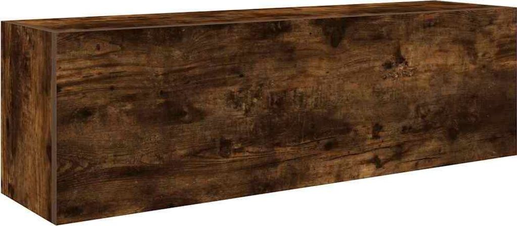 Bad-Wandschrank Räuchereiche 100x25x30 cm Holzwerkstoff
