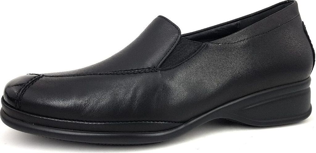 Semler  Damenschuhe Halbschuhe Bequem Slipper Schwarz Produktbild 