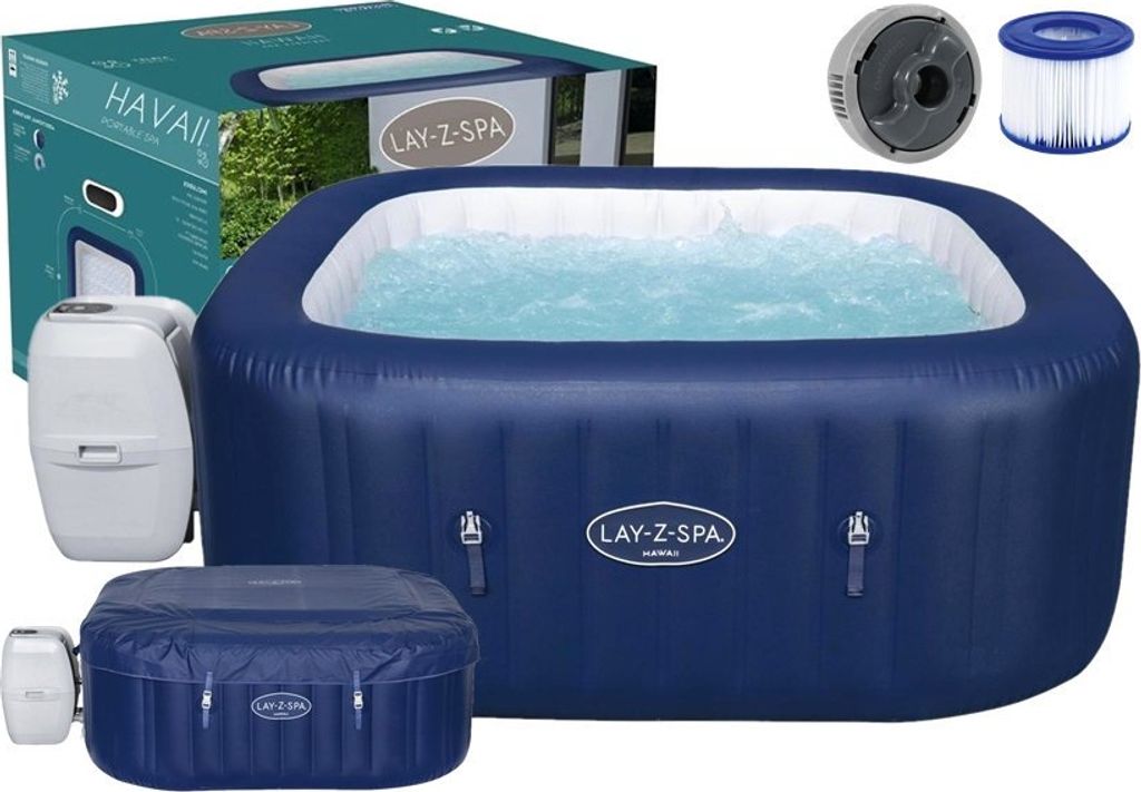 Hawaii Lay-Z-Spa AirJet Spa ogrodowe BESTWAY 6-osobowe + Obrázek produktu 26