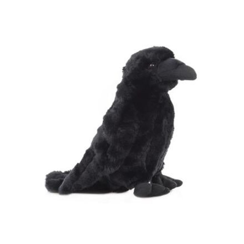 Plüschkrähe 24 cm