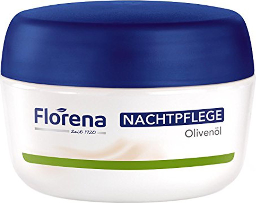 Florena Nachtpflege mit Olivenöl Feuchtigkeit für trockene Produktbild 