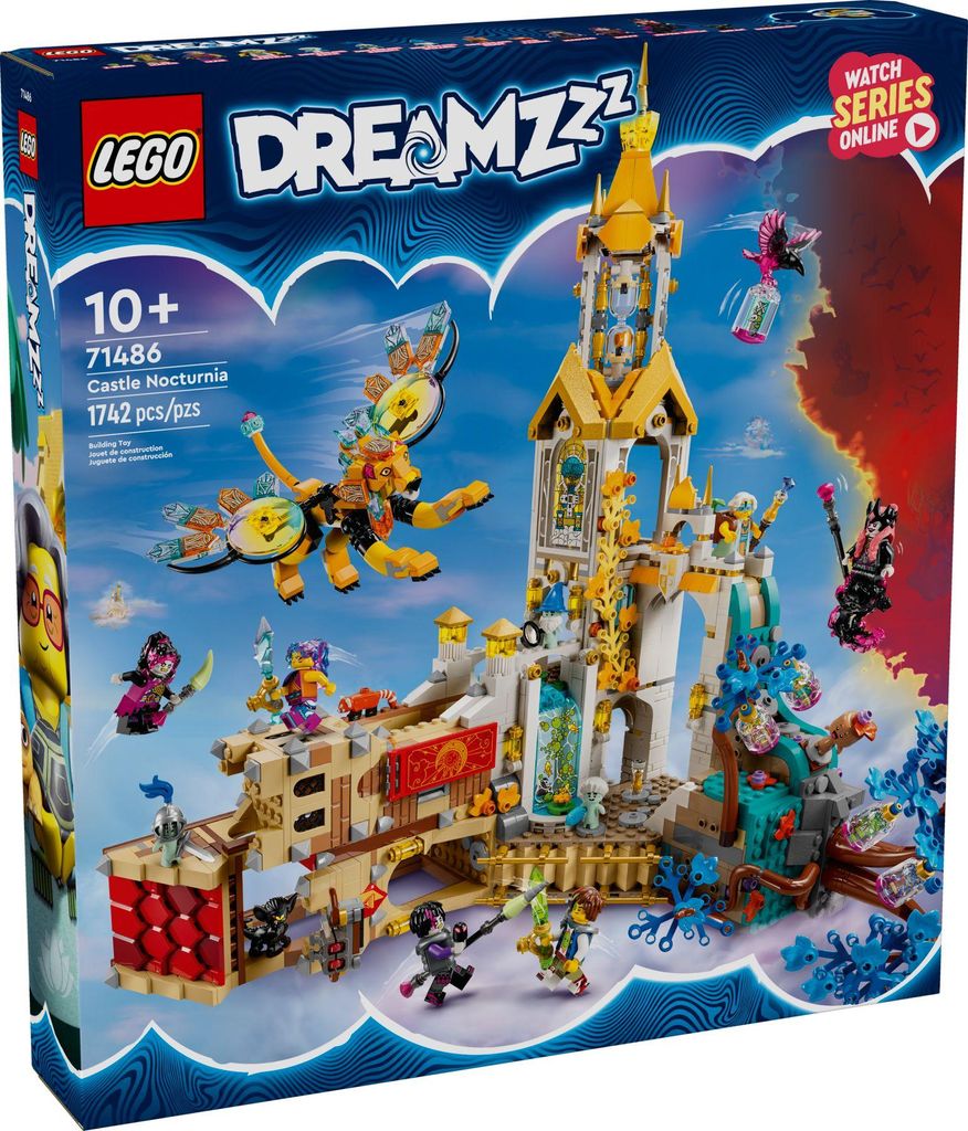 LEGO DREAMZzz Schloss Nocturnia, Bausatz, 10 Jahr(e), Kunststoff, 1742 Stück(e), 2,87 kg