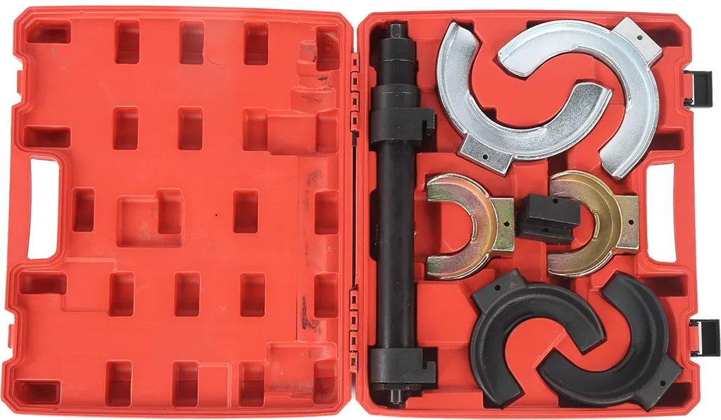 Kit compresseur de ressort d'amortisseur universel avec 3 paires de mors