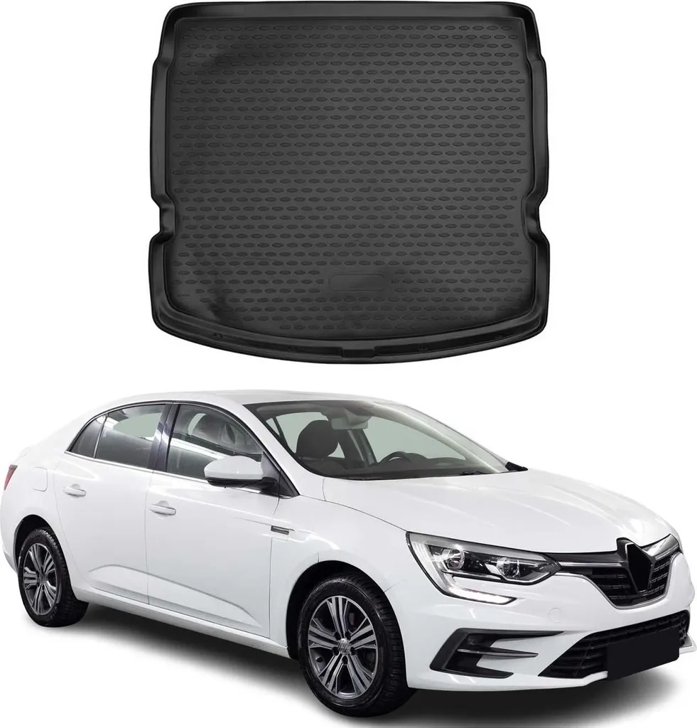 Offerta Tappetini Gomma Renault Megane 2016-2020 | Qualità TPE Nero