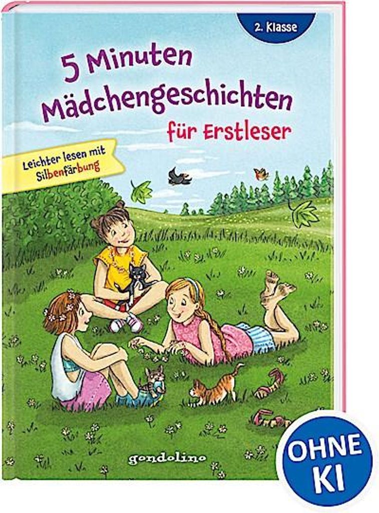 5 Minuten Mädchengeschichten für Erstleser Immagine del prodotto 