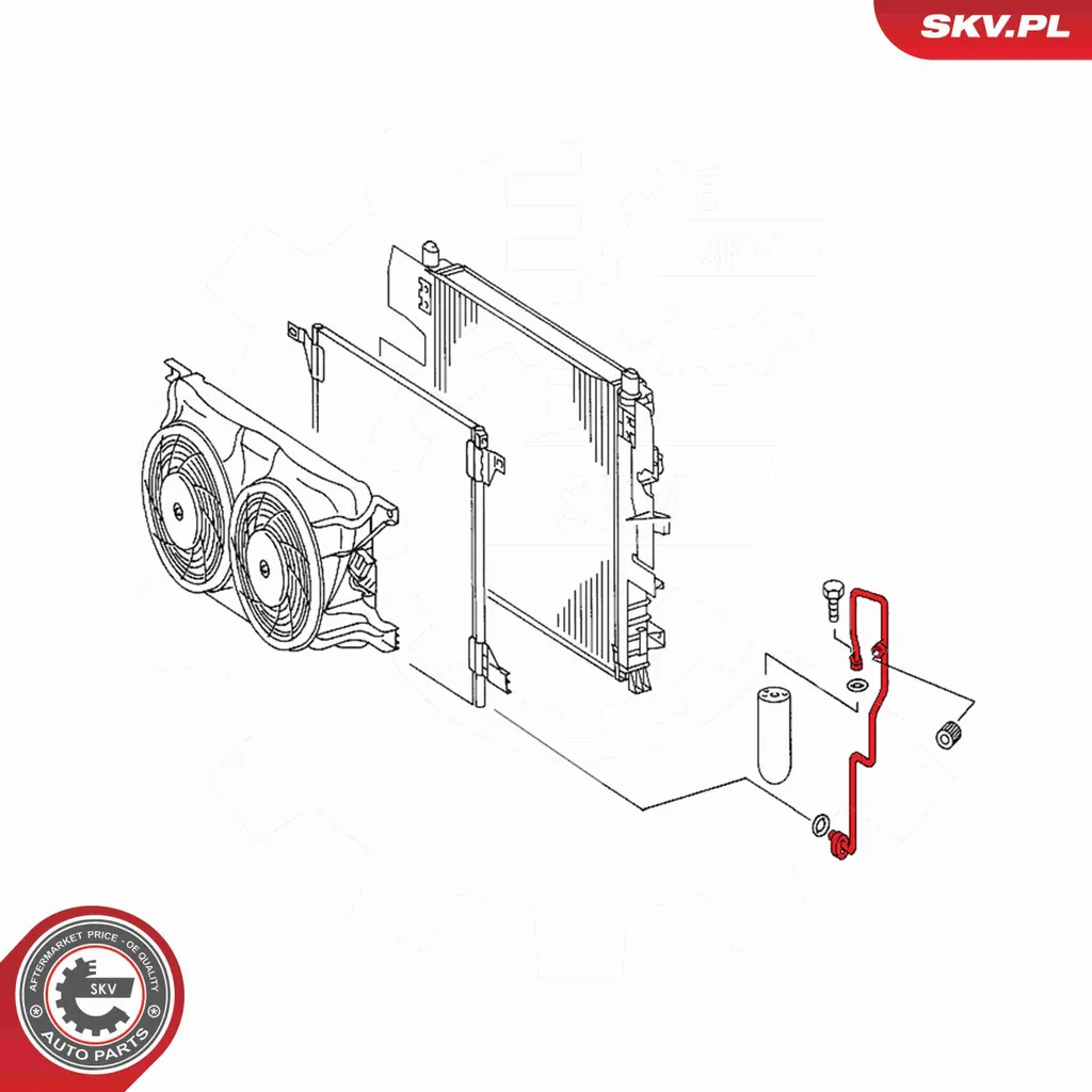Conduit de clim rigide Mercedes Classe M W166 pour aération optimale - 5
