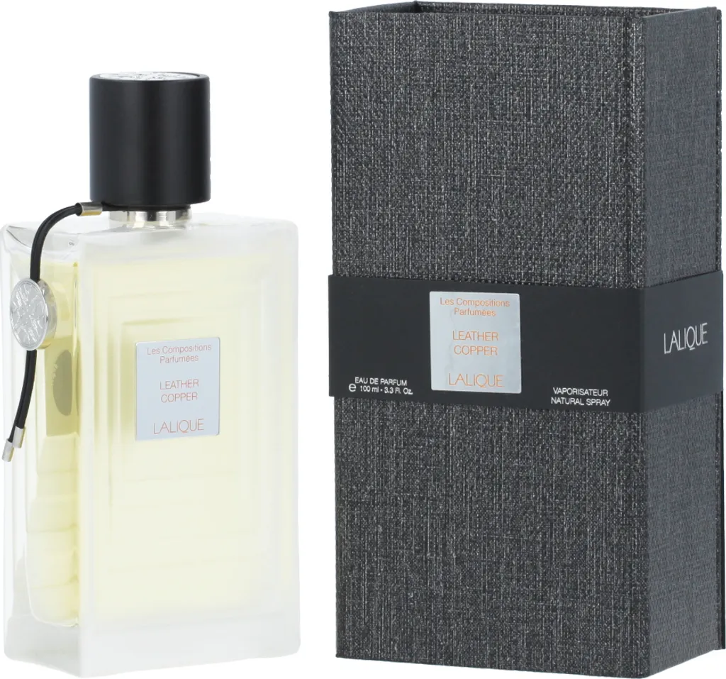 Lalique Leather Copper Eau de Parfum unisexe 100 ml - Parfum d'exception