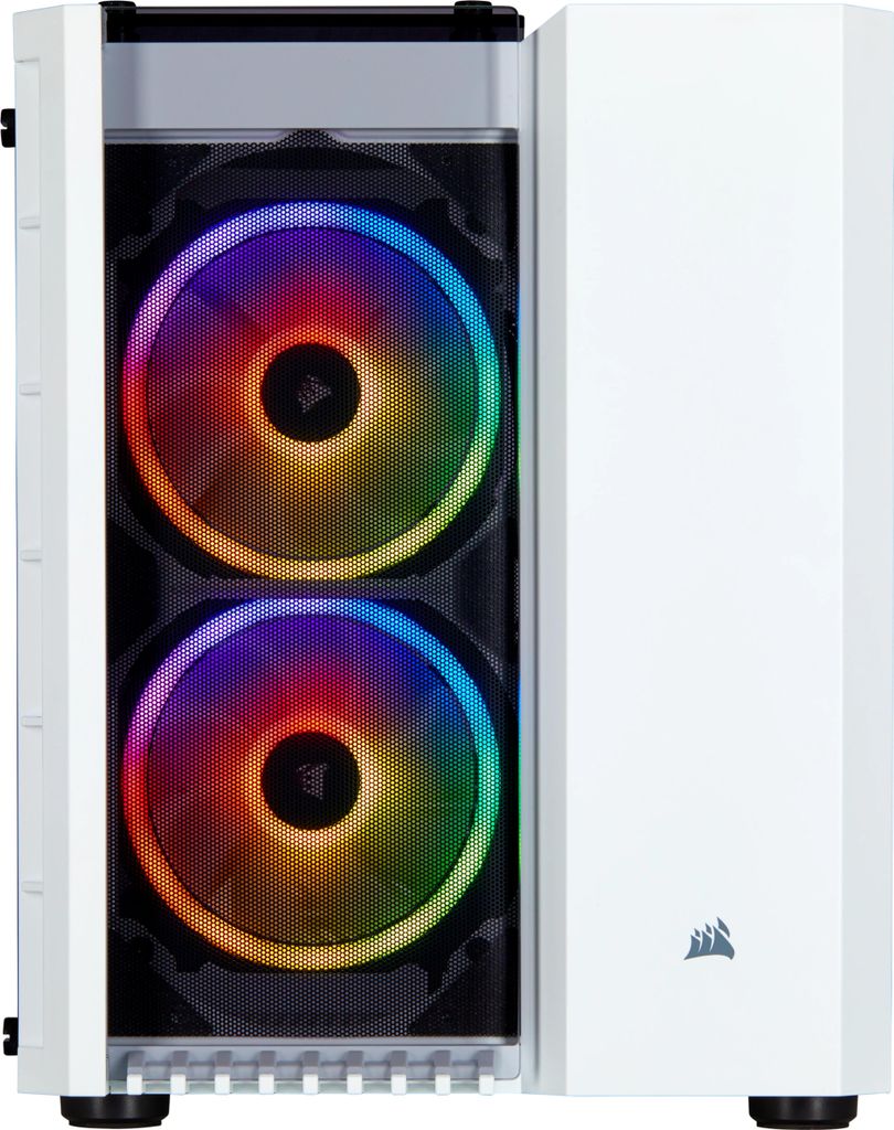 Corsair Crystal 280X, PC, Biały, micro ATX, Stal, Szkło Zdjęcie produktu 