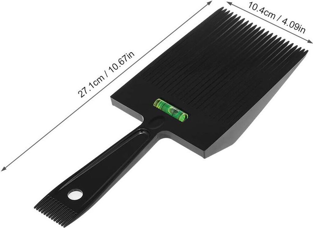 Flattopper Kamm Für Haarschnitte – Professioneller Flat-Top-Führungskamm Aus ABS, Für Präzise Gerade Schnitte