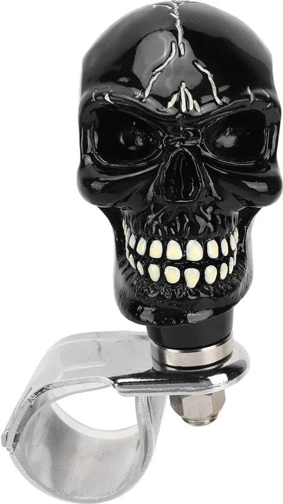 Bouton rotatif 3 cm résine noire haute résistance pour console auto