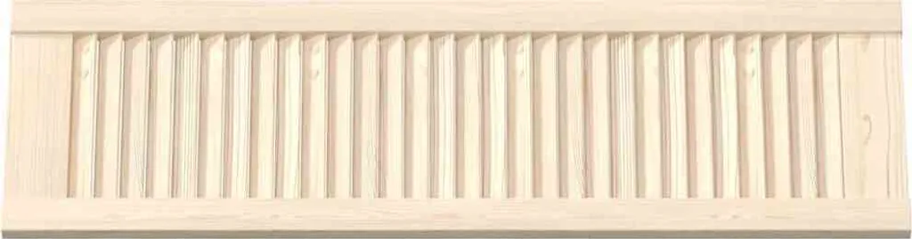 Set 2 Ante a Lamelle 99x29,5cm in Pino Massiccio per Armadi vidaXL - 6