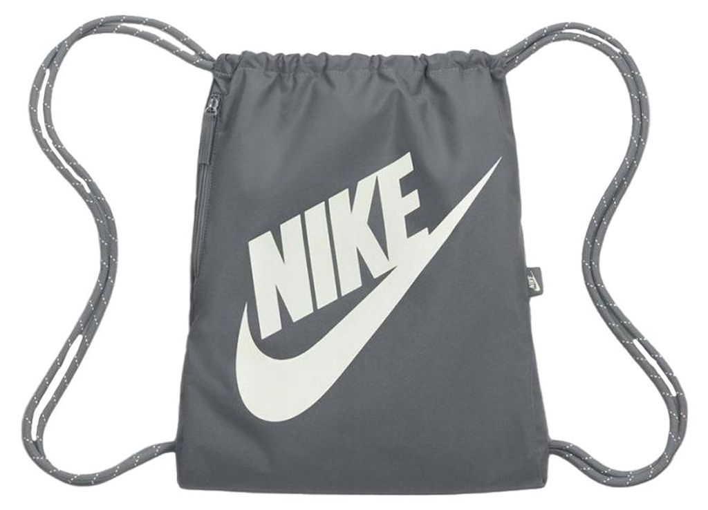 Nike - Turnbeutel "Heritage", 13l PP268 (Einheitsgröße) (Grau)