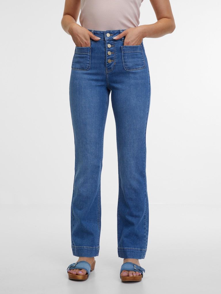 Orsay Blaue Bootcut-Jeans für Damen 1000036D0150__34