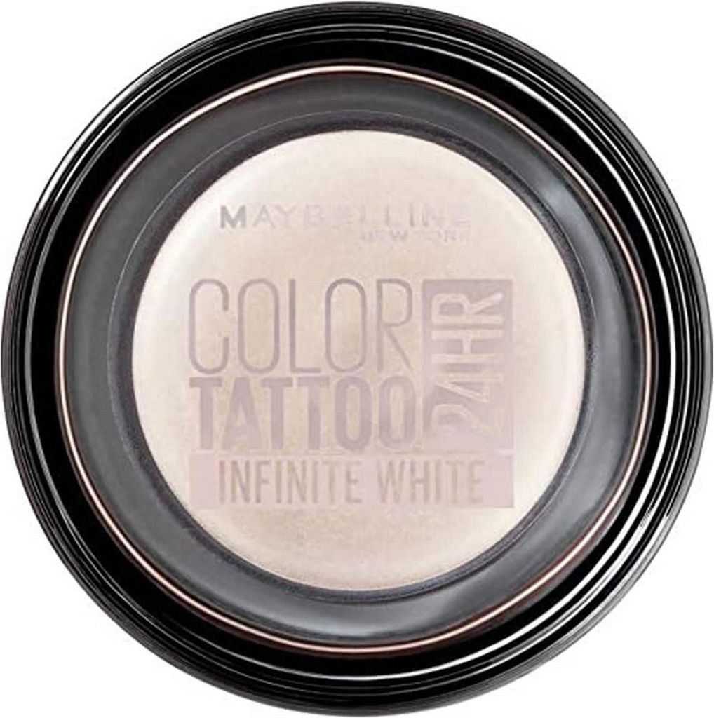Maybelline New York Color Tattoo Lidschatten Nr. 45 infinite white 3.5 ml