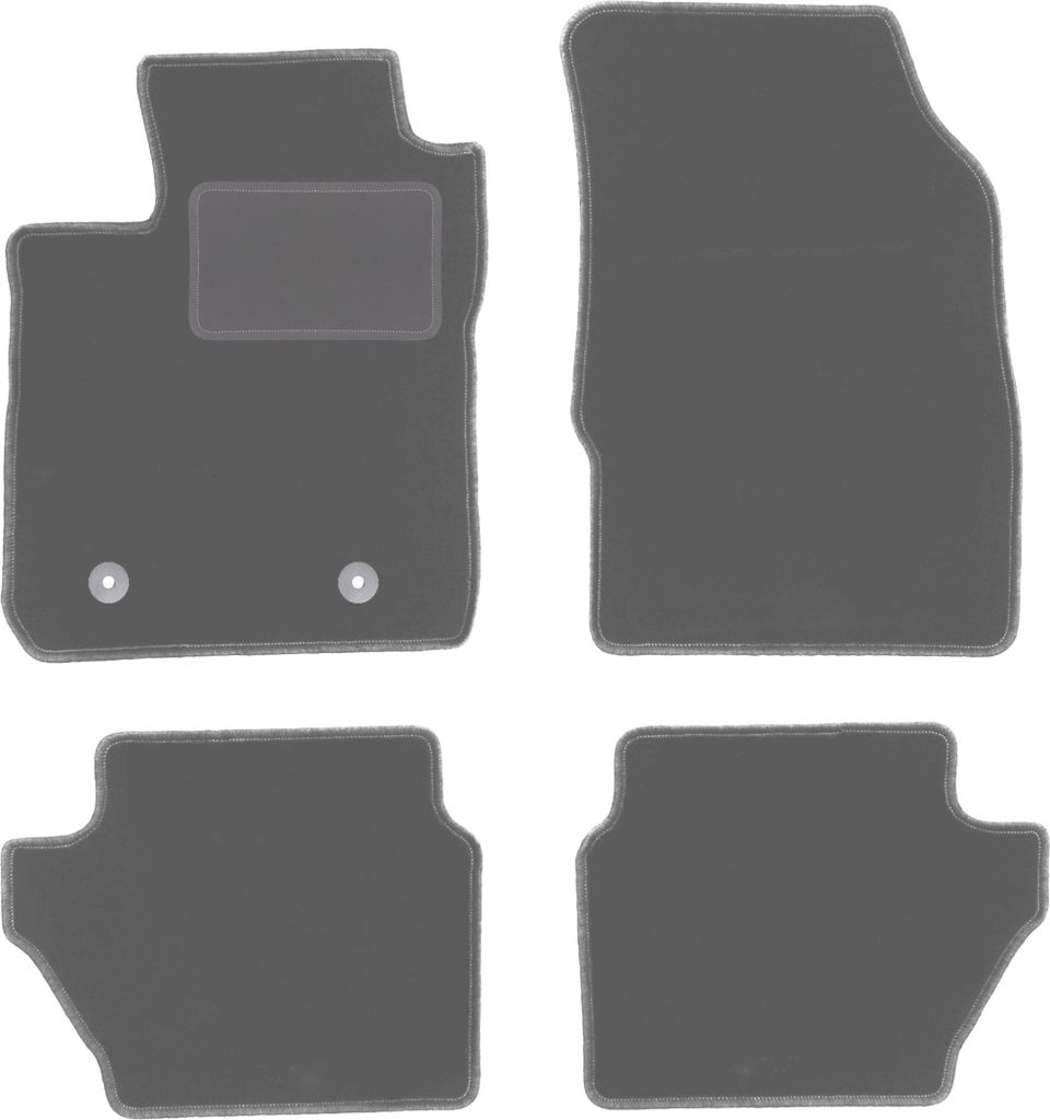 Graphit-Fußmatten für: Ford EcoSport MK2 Crossover (2012-2017)