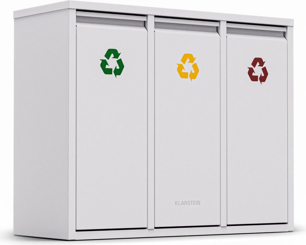 Klarstein Ordnungshüter 3-in-1 Mülleimer - 45L Produktbild 