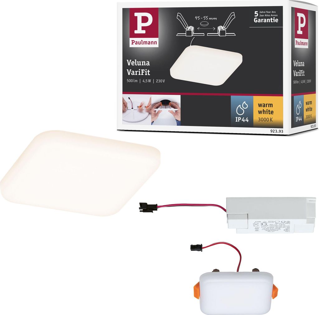 Paulmann VariFit LED Einbaupanel Veluna