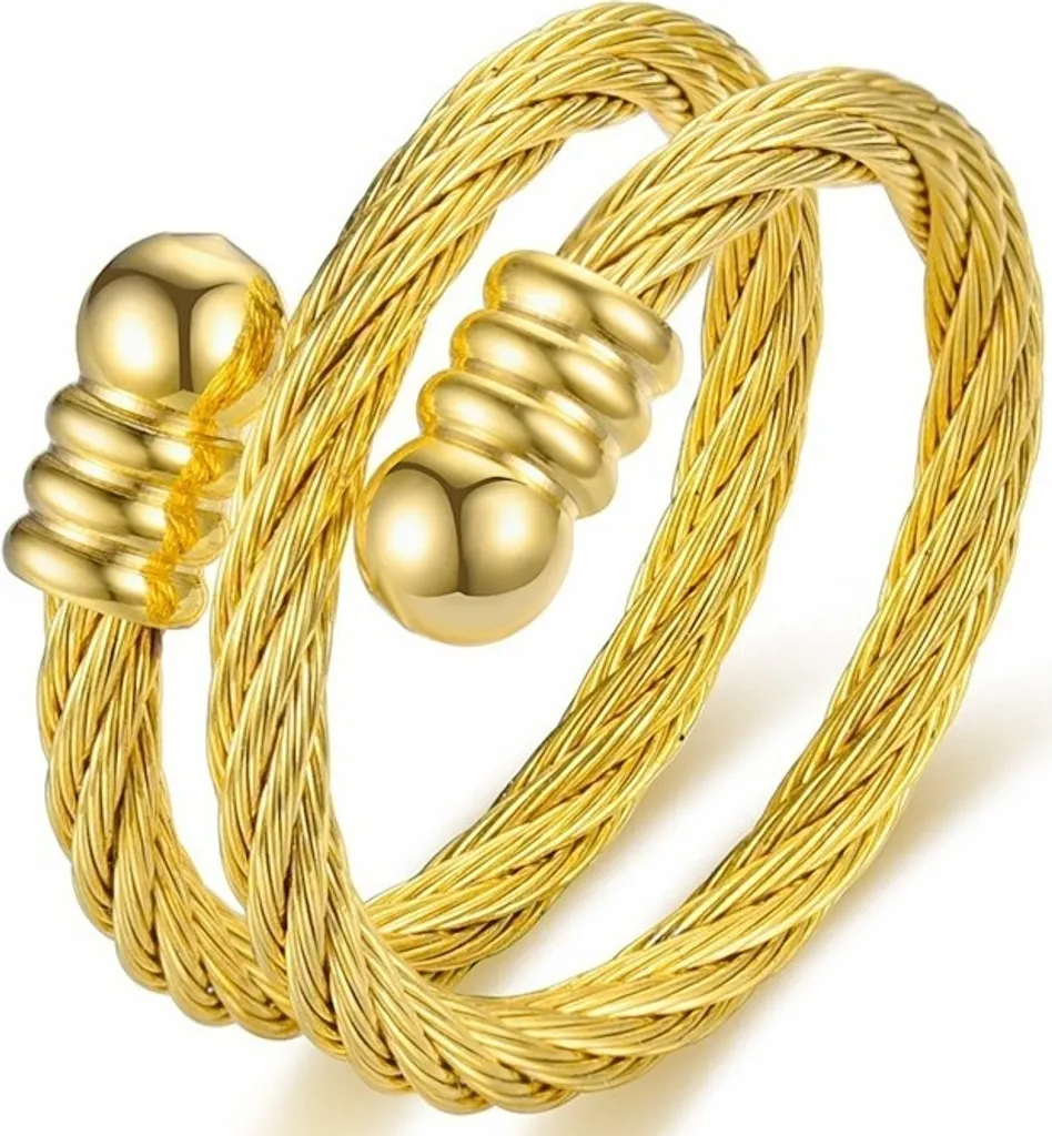 Anello Rope in Oro 18K KP17095 - Fedina Intrecciata Artigianale Italiana