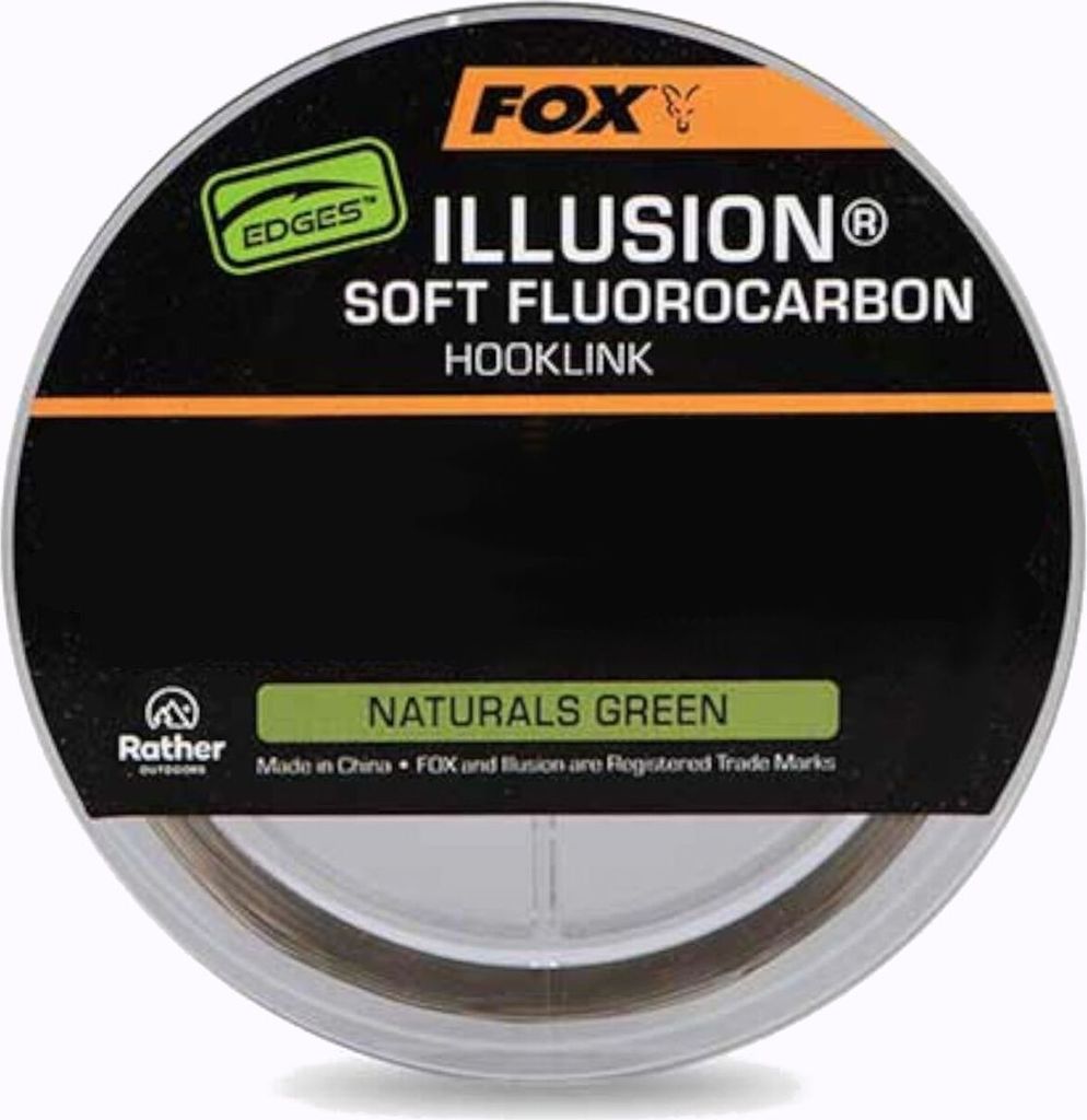 Fox Edges Illusion Soft Fluorocarbon Hooklink - 30m Vorfachschnur, Durchmesser/Tragkraft:0.35mm / 7.3kg