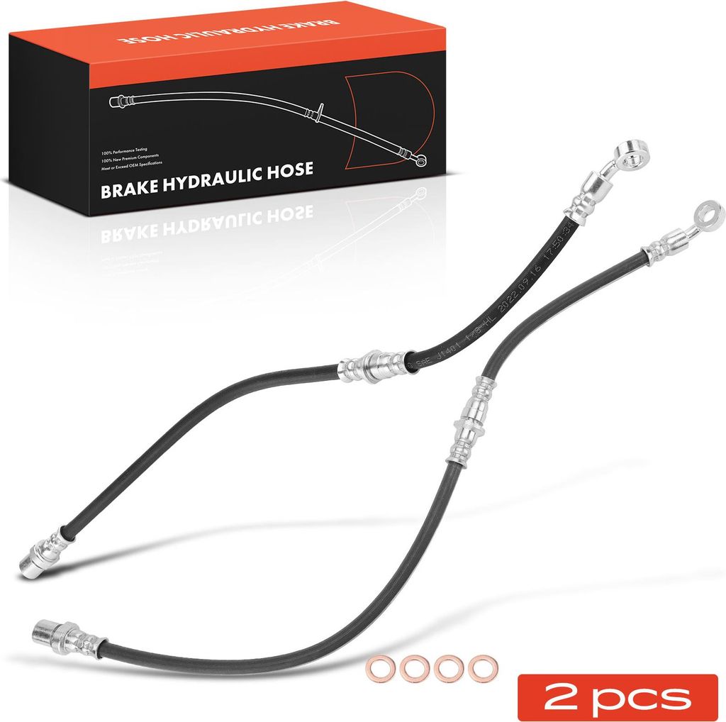 Frankberg 2x Bremsschlauch Bremsschläuche Hinten Links Rechts für Subaru Forester SF SG 2.0L 2.5L 1998-2008