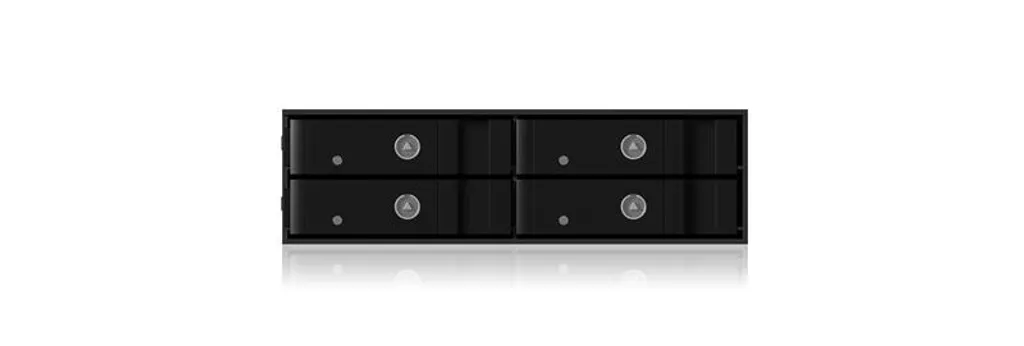 Libérez de l'espace PC avec le Backplane 4 Baies Icy Box IB-2240SSK Noir - 9