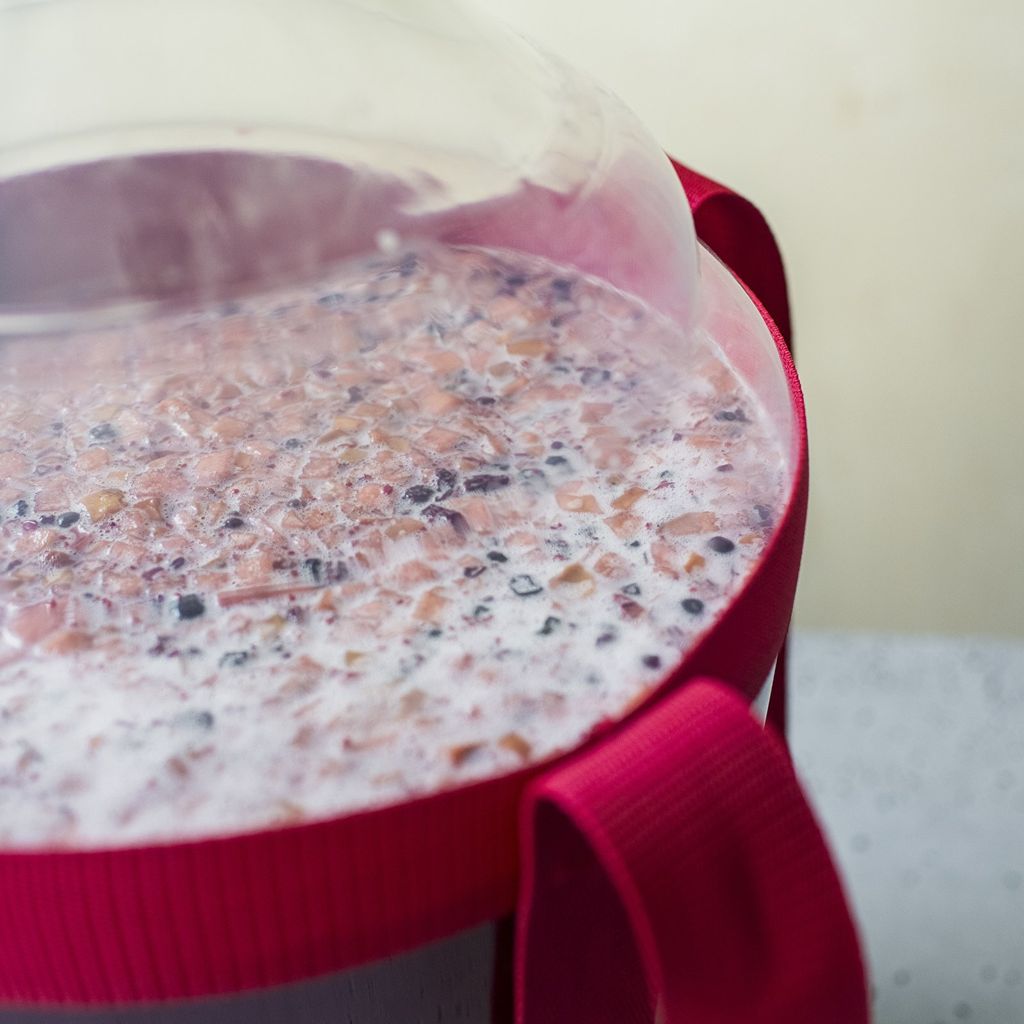 WEINBALLON mit ZUBEHÖR Gärballon Korbflasche BROWIN Wine Produktbild 9