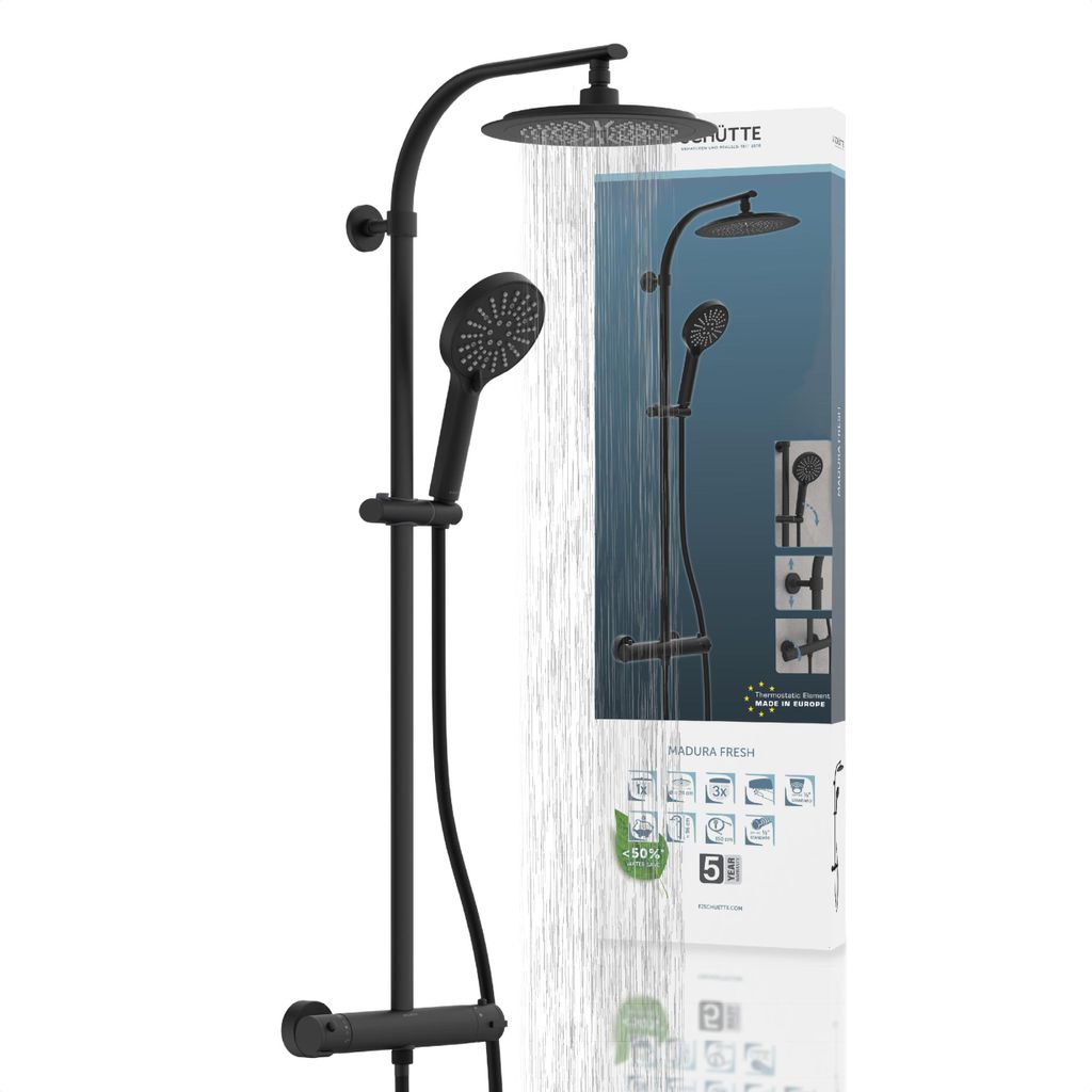SCHÜTTE Duschsystem MADURA FRESH, Regendusche mit Produktbild 