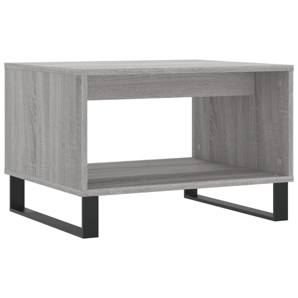 Möbel Couchtisch - Wohnzimmer Tisch modern - Grau Sonoma 60x50x40 cm Holzwerkstoff - Kaffeetisch CLORIS8155257