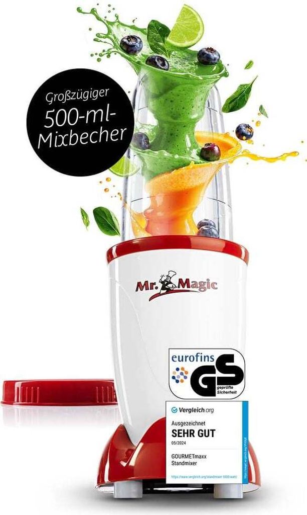 GOURMETmaxx Smoothie Maker včetně hrnku To-Go Mini mixér s Obrázek produktu 