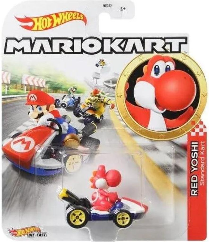 Hot Wheels Mario Kart GPD90, Samochód, 3 lat(a), Czarny, Zdjęcie produktu 