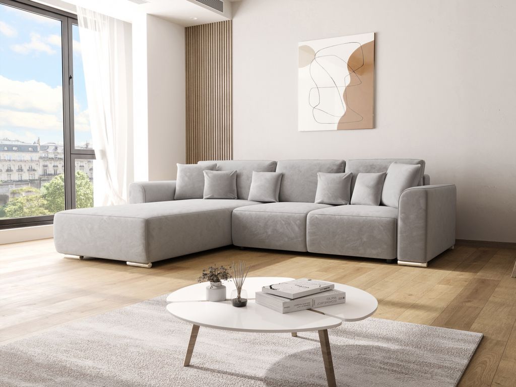 Ecksofa mit Schlaffunktion GUSTO L Monolith 84 Links