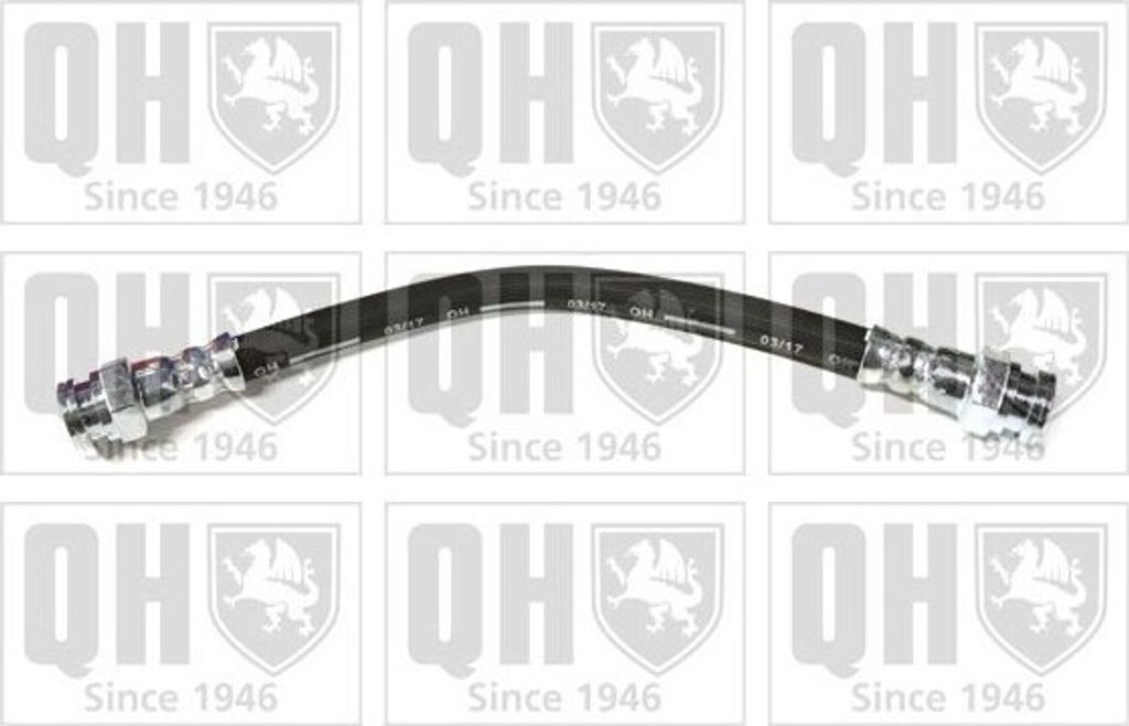 QUINTON HAZELL BFH4511 Bremsschlauch für FIAT BARCHETTA (183) PUNTO (176) Uno Schrägheck (146) MULTIPLA (186) PUNTO Cabriolet (176C) FIORINO Kasten