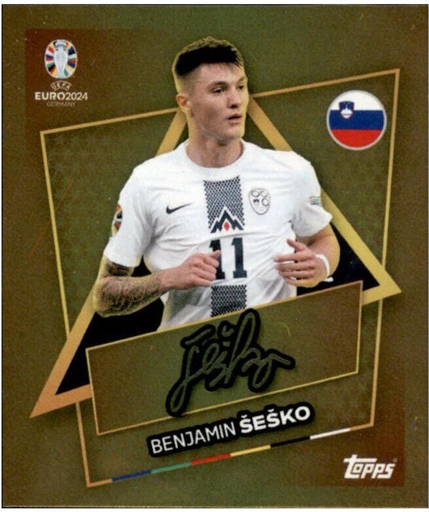 SVN SP - Benjamin Sesko - Star Player - Gold Signiture - 2024